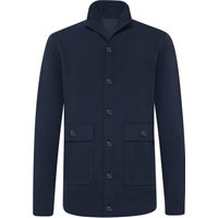Van Laack Strick-Overshirt aus einem Wollmix mit Stehkragen in XXL Van Laack Strick-Overshirt aus einem Wollmix mit Stehkragen in XXL von van Laack