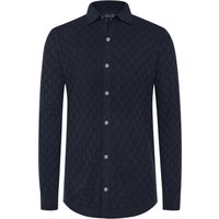 Van Laack Strickshirt aus Woll-Seiden-Mix in M von van Laack