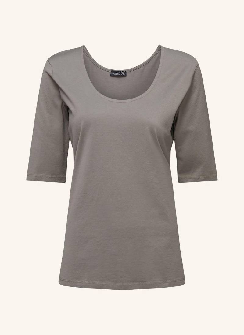 Van Laack T-Shirt Modern Fit grau von van Laack