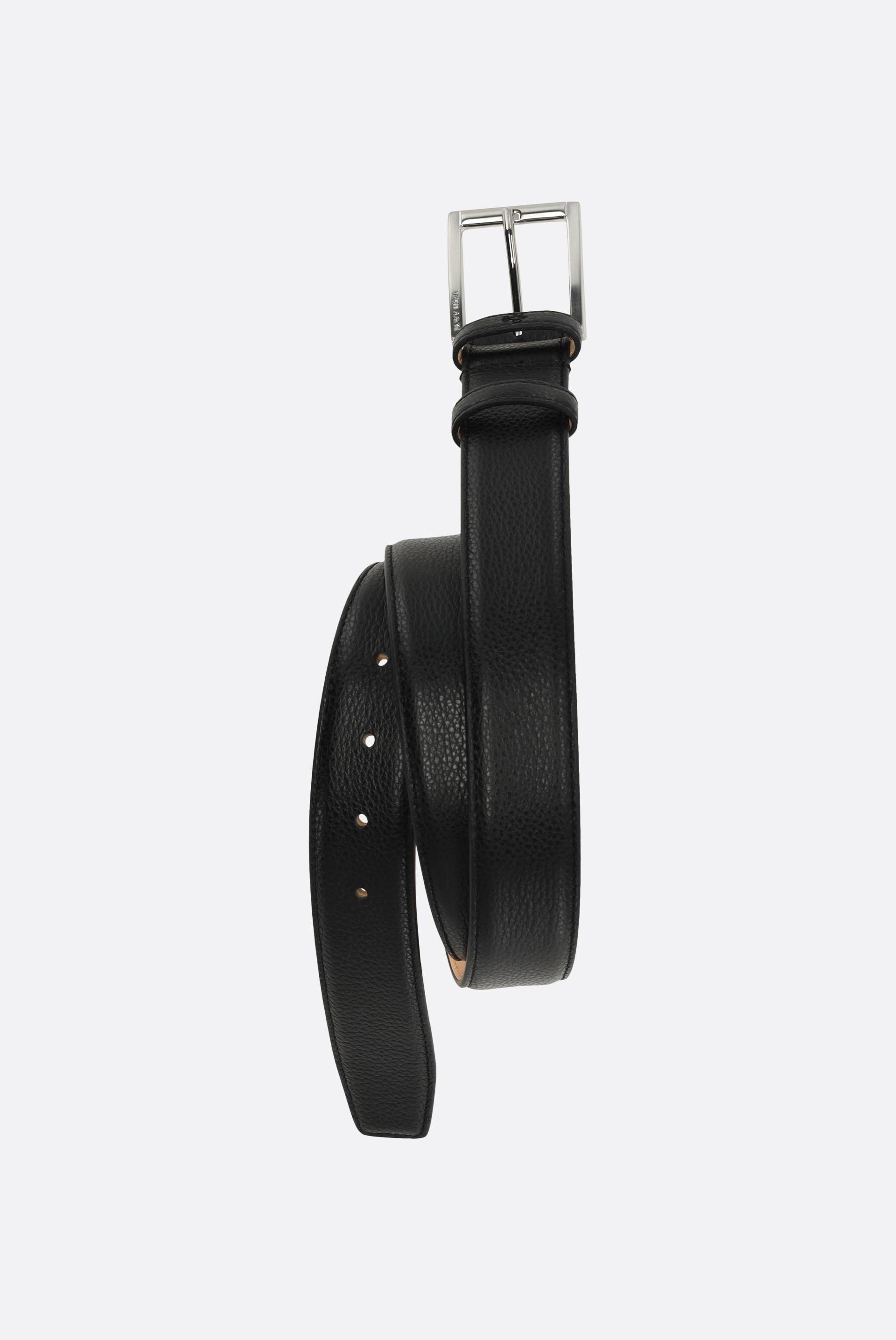 Gürtel aus Leder mit Textur von van Laack