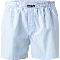 van Laack Herren Boxershorts blau Baumwolle Gemustert von van Laack