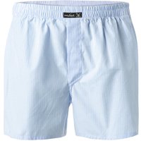 van Laack Herren Boxershorts blau Baumwolle Gemustert von van Laack