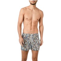 van Laack Herren Boxershorts blau Baumwolle Gemustert von van Laack