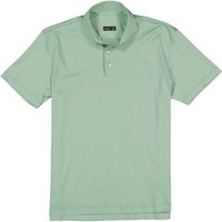 van Laack Herren Polo-Shirt grün Baumwoll-Jersey von van Laack