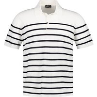 van Laack Herren Polo-Shirt weiß gestreift van Laack Herren Polo-Shirt weiß gestreift von van Laack