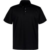 van Laack Herren Polo-Shirt schwarz Baumwoll-Jersey van Laack Herren Polo-Shirt schwarz Baumwoll-Jersey von van Laack