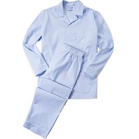 van Laack Herren Pyjama blau Baumwolle gestreift von van Laack