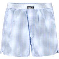 van Laack Herren Boxershorts blau Reine Baumwolle Gemustert von van Laack