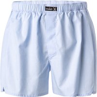 van Laack Herren Boxershorts blau Reine Baumwolle unifarben von van Laack