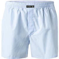 van Laack Herren Boxershorts blau Reine Baumwolle unifarben von van Laack