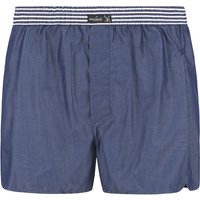 van Laack Herren Boxershorts blau Baumwolle unifarben von van Laack