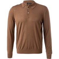 van Laack Herren Polo-Shirt braun von van Laack