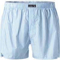 van Laack Herren Boxershorts blau Baumwolle Gestreift von van Laack