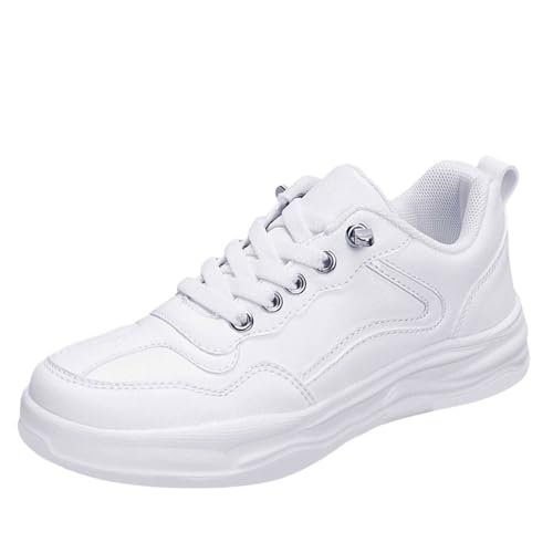 vaolkwsacz Kinder Turnschuhe Mädchen Sport Hallenschuhe Laufschuhe Leicht Flach Sneaker Atmungsaktiv rutschfest Sportschuhe Kinderschuhe Junge Slip on Joggingschuhe Basketballschuhe Gr.26-37 von vaolkwsacz