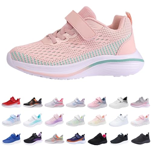 vaolkwsacz Sportschuhe Kinder Outdoor Mädchen Turnschuhe Hallenschuhe Mesh Atmungsaktiv Junge Sneaker Joggingschuhe Outdoor rutschfest Laufschuhe Leicht Sportschuhe Kinderschuhe Gr.28-39 von vaolkwsacz
