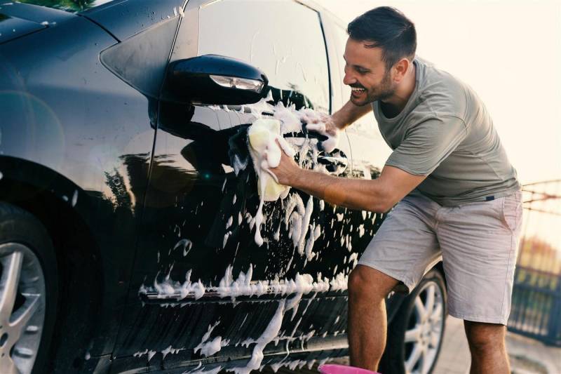 varivendo Reinigungsschwamm Autoschwamm extra groß 5 Stück, Autoschwamm Autowaschschwamm Reinigungsschwamm Waschschwamm von varivendo