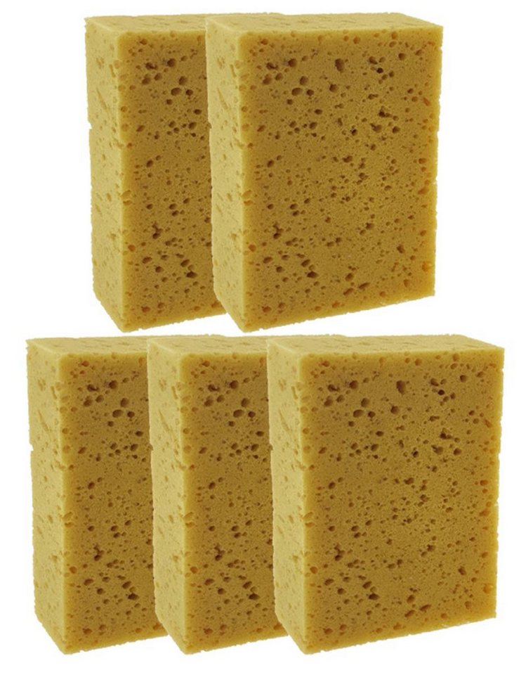 varivendo Reinigungsschwamm Fliesenlegerschwamm, 155 x 110 x 60 mm, Schwamm Reinigung Fliesenlegerschwamm Allzweckschwamm von varivendo