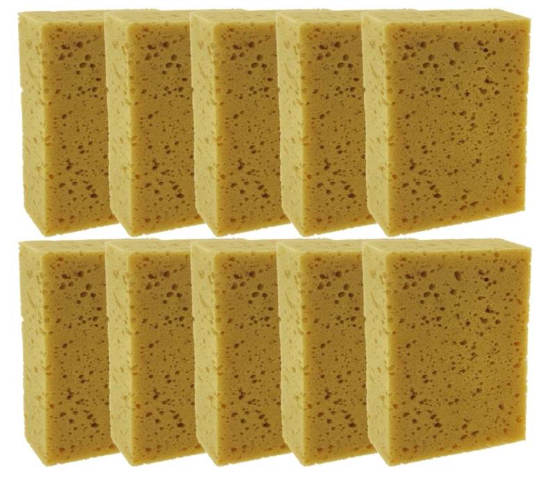 varivendo Reinigungsschwamm Fliesenlegerschwamm, 155 x 110 x 60 mm, Schwamm Reinigung Fliesenlegerschwamm Allzweckschwamm von varivendo