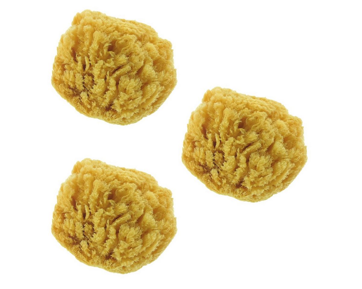 varivendo Reinigungsschwamm Naturschwamm 3 Stück, Meeresschwamm Badeschwamm Duschschwamm von varivendo
