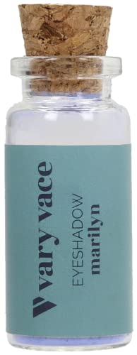 Eyeshadow marilyn (hellblau) refill, zarter Lidschatten, verstopft die Poren nicht, leicht auf dem Lid, im Gläschen, Korkverschluss, zertifizierte Naturkosmetik, vegan, plastikfrei von vary vace