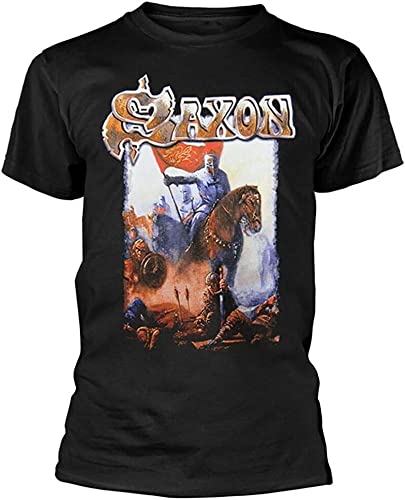 Saxon Crusader Black T-Shirt - 3XL von vdk
