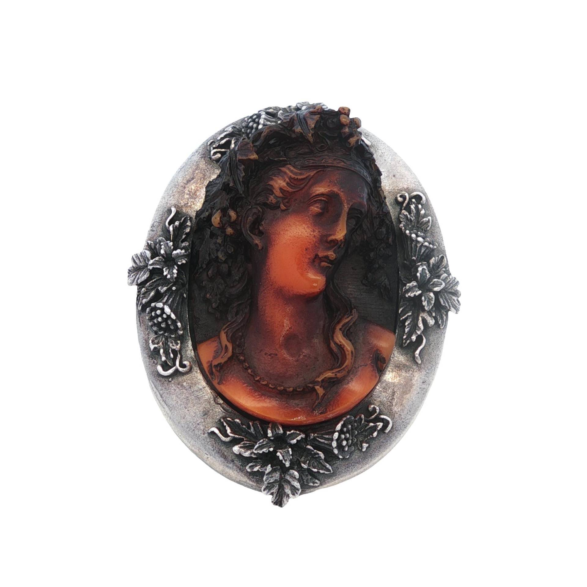 Circa 1920S Anstecknadel, Kamee, Vj#1008A von vedajewels