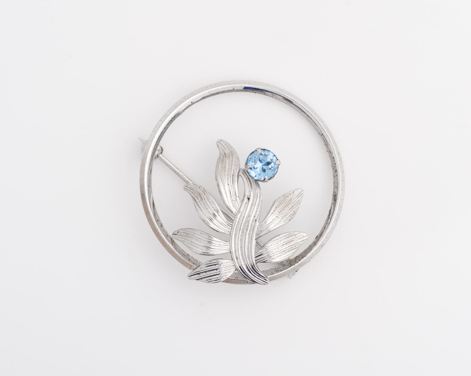 Circa 1940 Van Dell Sterling Silber Brosche, Vj #363 von vedajewels