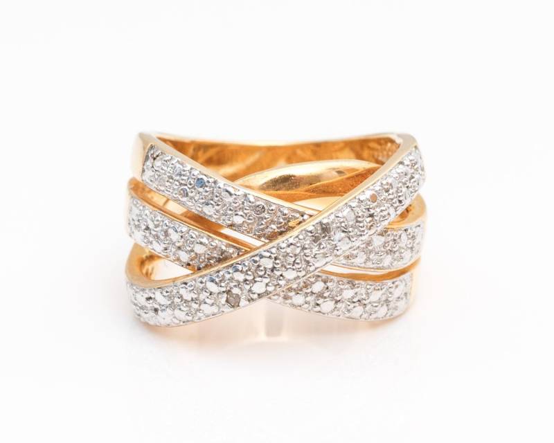 Circa 1980Er Jahre Ton Sterling Silber Ring, Vj #781 von vedajewels