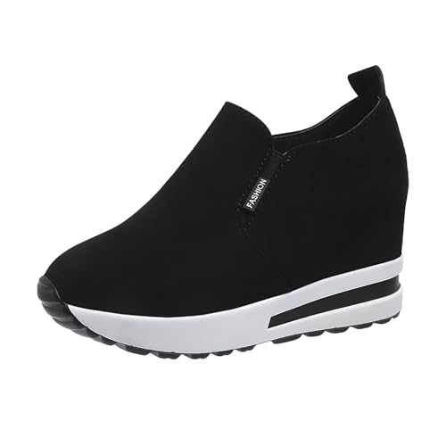 Atmungsaktive Damen-Turnschuhe Zum HineinschlüPfen, Damen-Laufschuhe Modisch AusgehöHlte Schuhe, Stiefel Elegant Stiefeletten Damenschuhe, Frauen Ankle Boots Plateau Schuhe von vejtmcc