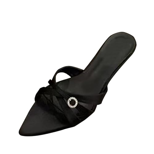 Damen Pumps Hohe Schuhe Riemchenpumps Mit Absatz Peep Toe Sandalen, Kreuz Knöchelriemen Blockabsatz Für Hochzeiten Damenschuhe Elegant Und Bequem Hausschuhe Frauen Sandalen von vejtmcc