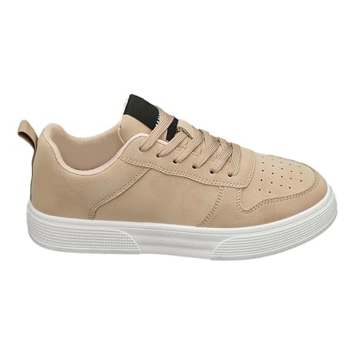 Herren Casual Sneakers Schnürhalbschuhe Atmungsaktiv Turnschuhe Leicht Laufschuhe, Sportschuhe Business Freizeitschuhe Leichte Trainers Für Walking Mode Herrenschuhe, Bequem Turnschuhe von vejtmcc