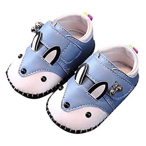 vejtmcc Baby Mädchen Weiche Kleinkind Schuhe Kleinkind Kleinkind Schuhe Cartoon Prinzessin Schuhe Turnschuhe Sandalen Baby Mädchen 19 (Blue, 20 Infant) von vejtmcc