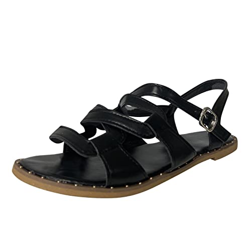 vejtmcc Damen Sandalen Offener Zehenpartie, Elegante Plateau-Sandalen Zum HineinschlüPfen, Elastische Knö Freizeit Plateau - Sandalen | Sommer Keilabsatz Rutschfeste Strand Bequeme Sandaletten von vejtmcc