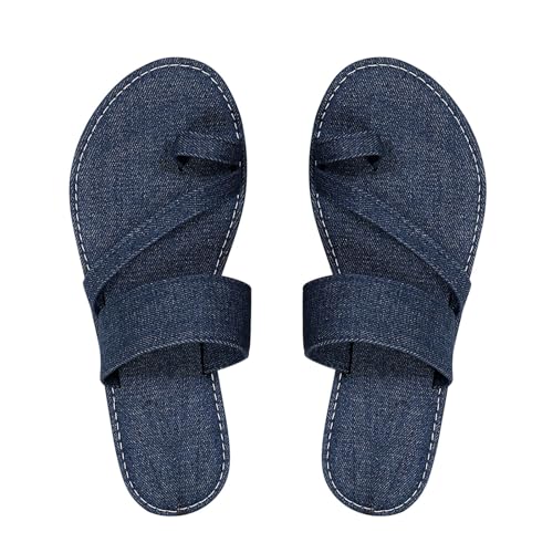 vejtmcc Hausschuhe Herren Damen Leicht Elastisch Pantoletten Klassisch Badschuhe Erwachsener Slippers | Klassische & Bequeme Strandsandalen Plateau Sommerschuhe Freizeitsandale Mit Riemchen von vejtmcc