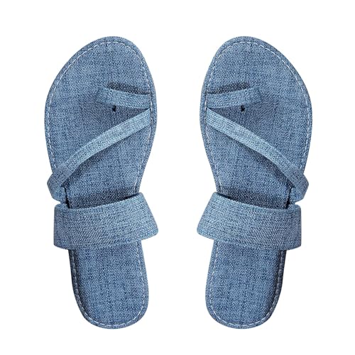 vejtmcc Hausschuhe Herren Damen Leicht Elastisch Pantoletten Klassisch Badschuhe Erwachsener Slippers | Klassische & Bequeme Strandsandalen Plateau Sommerschuhe Freizeitsandale Mit Riemchen von vejtmcc