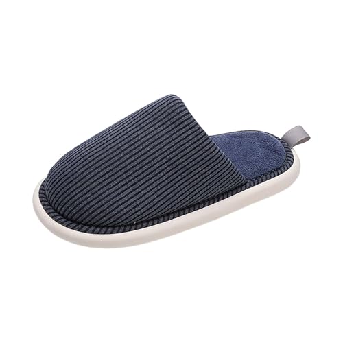 vejtmcc Hausschuhe Slippers Für Damen Herren, Badelatschen Gästehausschuhe Pantoffeln Warme Hausschuhe Verschlossene Zehen Waschbare Slippers Frottee-Slipper Duschschlappen Badelatschen von vejtmcc