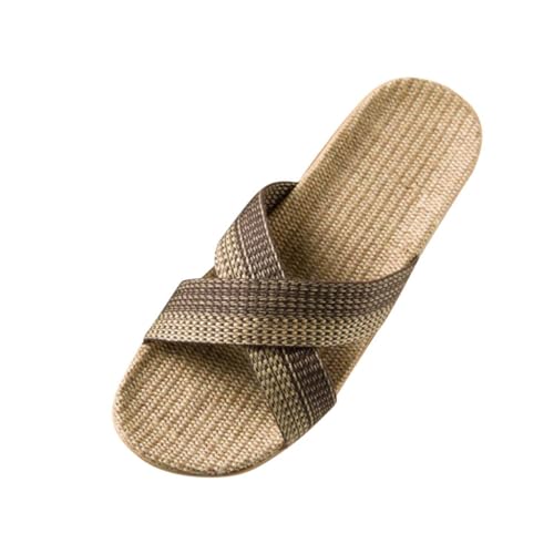 vejtmcc Herren Cross Slide Sandalen Slip Auf Bequeme Leichte Sommer Slipper Schuhe FüR Innen Und Outdoor Quick-Dry - Schuhe FüR Innen- Und AußEnbereich - Sandalen Mit Bequemen Hausschuhe von vejtmcc