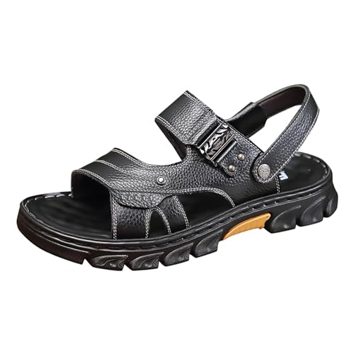 vejtmcc Herren FrüHling Sommer Offen Ledersandalen Wasserdichte Outdoor-Sandalen FüR Wandern Spazierengehen | Strand Wassersport Outdoor Sport Trekking & Wandersandalen Walkingschuhe vejtmcc Herren FrüHling Sommer Offen Ledersandalen Wasserdichte Outdoor-Sandalen FüR Wandern Spazierengehen | Strand Wassersport Outdoor Sport Trekking & Wandersandalen Walkingschuhe von vejtmcc