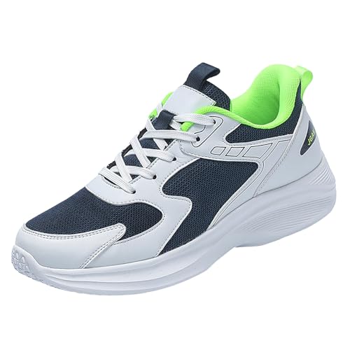 vejtmcc Herren Sneaker Pu Leder Freizeitschuhe Sportliche Spaziergänge Walkingschuhe, Atmungsaktive Formal Classic Sportschuhe, Schuhgröße Outdoor Sport Leichtgewichts Bequeme Slip On von vejtmcc