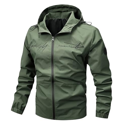 vejtmcc Jacken Herren Mit Kapuze, Winddichte Herren Jacke Übergang Athletic Logo, Bequeme Seitliche Taschen Mit Reißverschluss, Jacken Übergang Perfekt Für Outdoor, Collegiate Baseballjacke vejtmcc Jacken Herren Mit Kapuze, Winddichte Herren Jacke Übergang Athletic Logo, Bequeme Seitliche Taschen Mit Reißverschluss, Jacken Übergang Perfekt Für Outdoor, Collegiate Baseballjacke von vejtmcc
