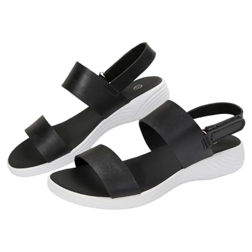 vejtmcc OrthopäDische Slide Sport Sandalen, Super Bequeme Sport Sandalen, Mesh Weiche Sohle Casual Damenschuhe | Sandalen Mit FußGewöLbeunterstüTzung | Verstellbaren TräGern Und Sandalen von vejtmcc