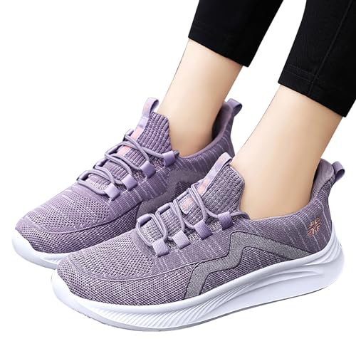 vejtmcc Sneaker Atmungsaktiv Turnschuhe Leicht Laufschuhe Sportschuhe Mesh Freizeitschuhe Bequeme Slip On Sneaker StraßEnlaufschuhe Weich rutschfest Outdoor | Jogging | Sportsschuhe Fitnessschuhe von vejtmcc