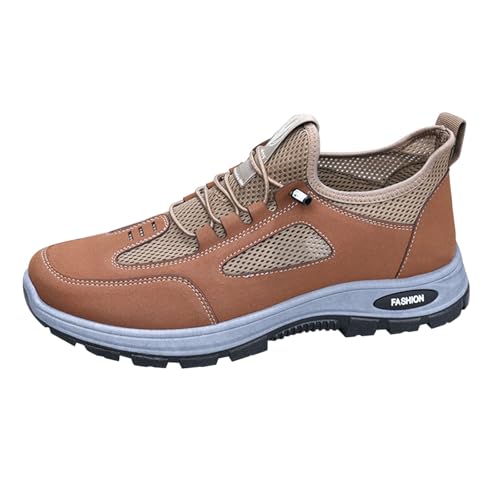 vejtmcc Trekkingschuhe Herren Wasserdicht Leichte Outdoor Wanderschuhe Knöchel Bergschuhe, rutschfeste Schuhe Herren Sneaker Ultralight Sportschuhe Für Camping, Wandern Walkingschuhe von vejtmcc