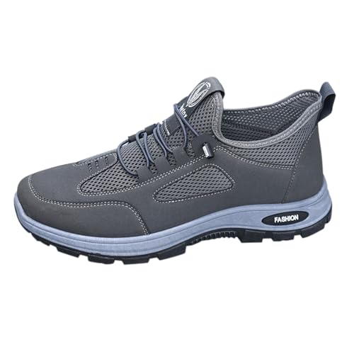 vejtmcc Wanderschuhe Damen Herren wasserdichte Trekkingschuhe Sommer Leichte Outdoorschuhe Trekking-& Wanderhalbschuhe Atmungsaktive Mesh-Arbeitsschutzschuhe Mit Zehenschutz Verschleißschuhe von vejtmcc
