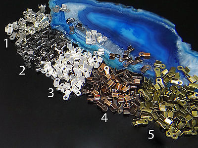 Klemmbleche 50 Stk. Endteile 9x3,5 mm Verbinder Endstücke Klemme, S15 von vendor-unknown