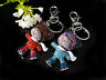 Schlüsselanhänger Teddybär Strass Steine Taschenanhänger neu, #2 von vendor-unknown