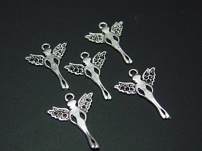 Schutzengel Anhänger Engel 5 Stk. 23x16mm Bettelarmband Metallanhänger, A-20,8 von vendor-unknown