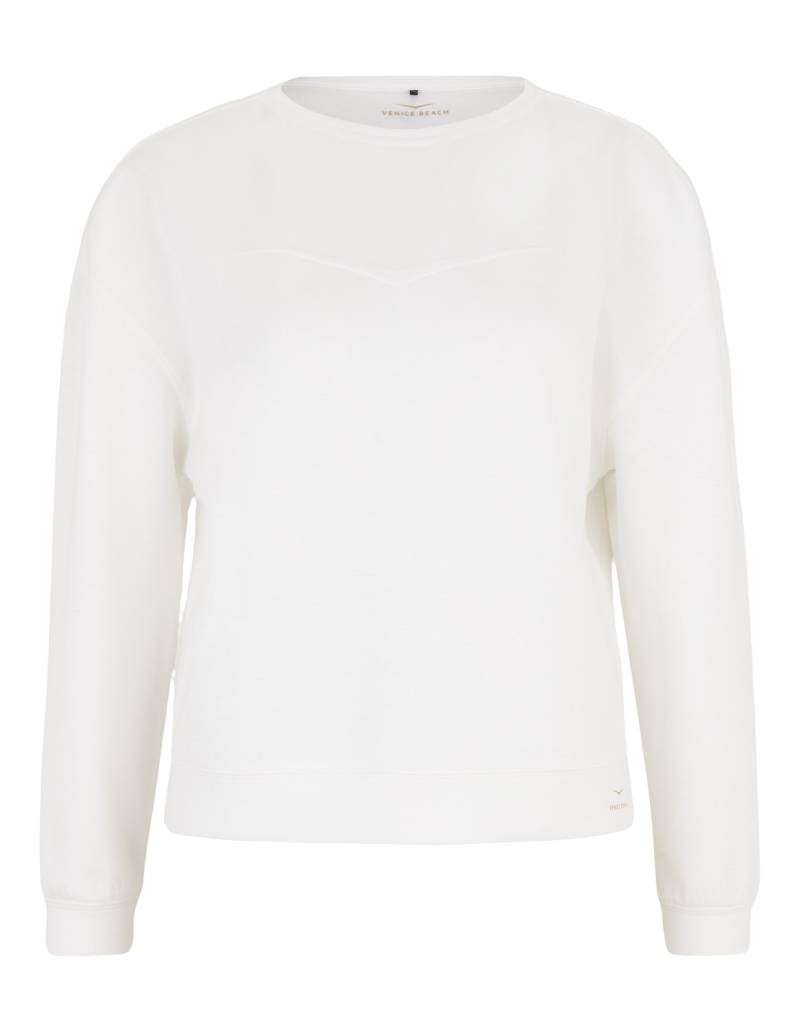 venice beach - VB_April 4069 01 Sweatshirt cloud white - Gr. - XL von venice beach