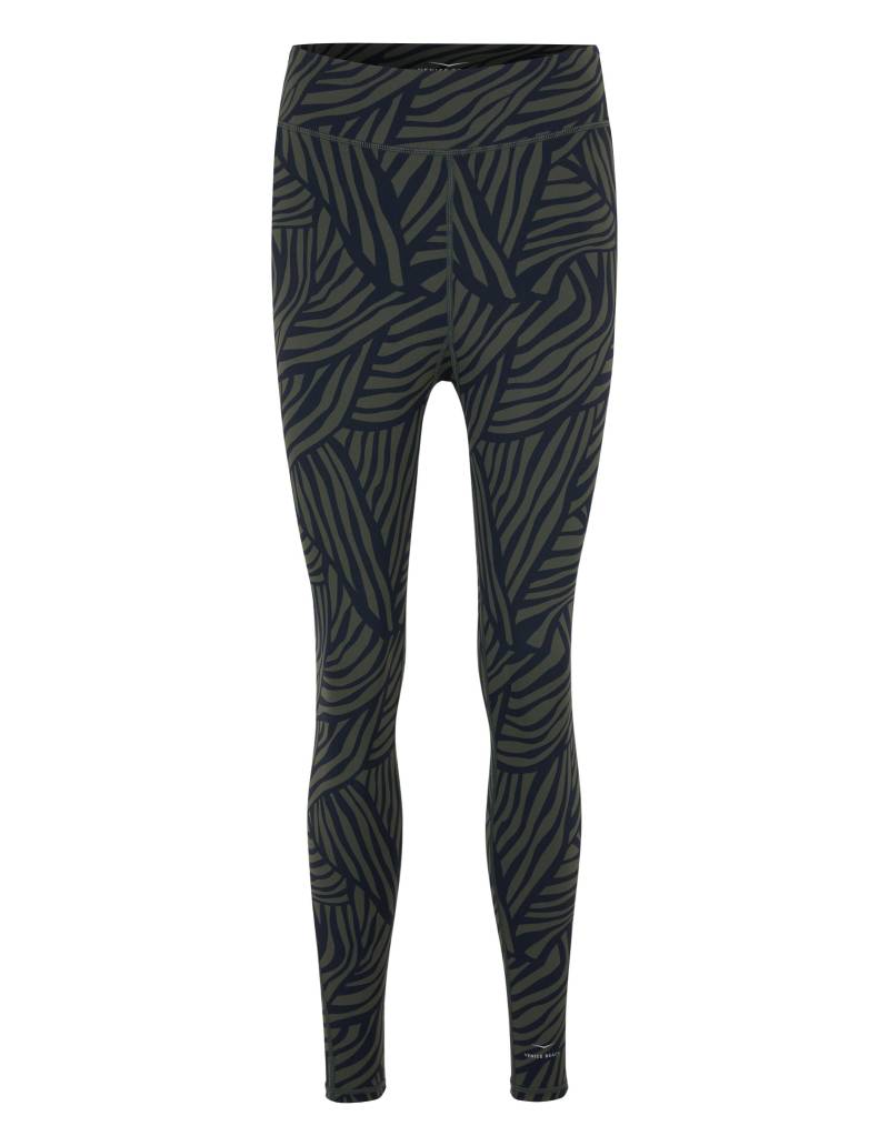 venice beach - VB_Keeva 1117 AOP Tights 1/1 aop line art small_pine - Gr. - L von venice beach