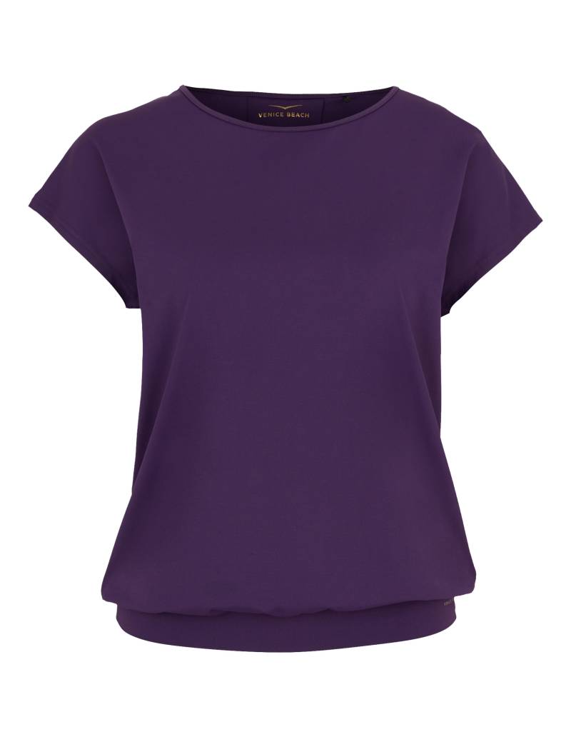 venice beach - VB_Ryah DL T-Shirt eggplant - Gr. - M von venice beach